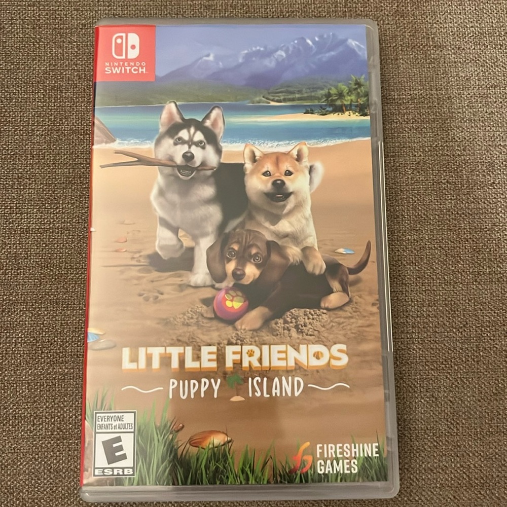 LITTLE FRIENDS PUPPY ISLAND NINTENDO SWITCH VIDEO GAME